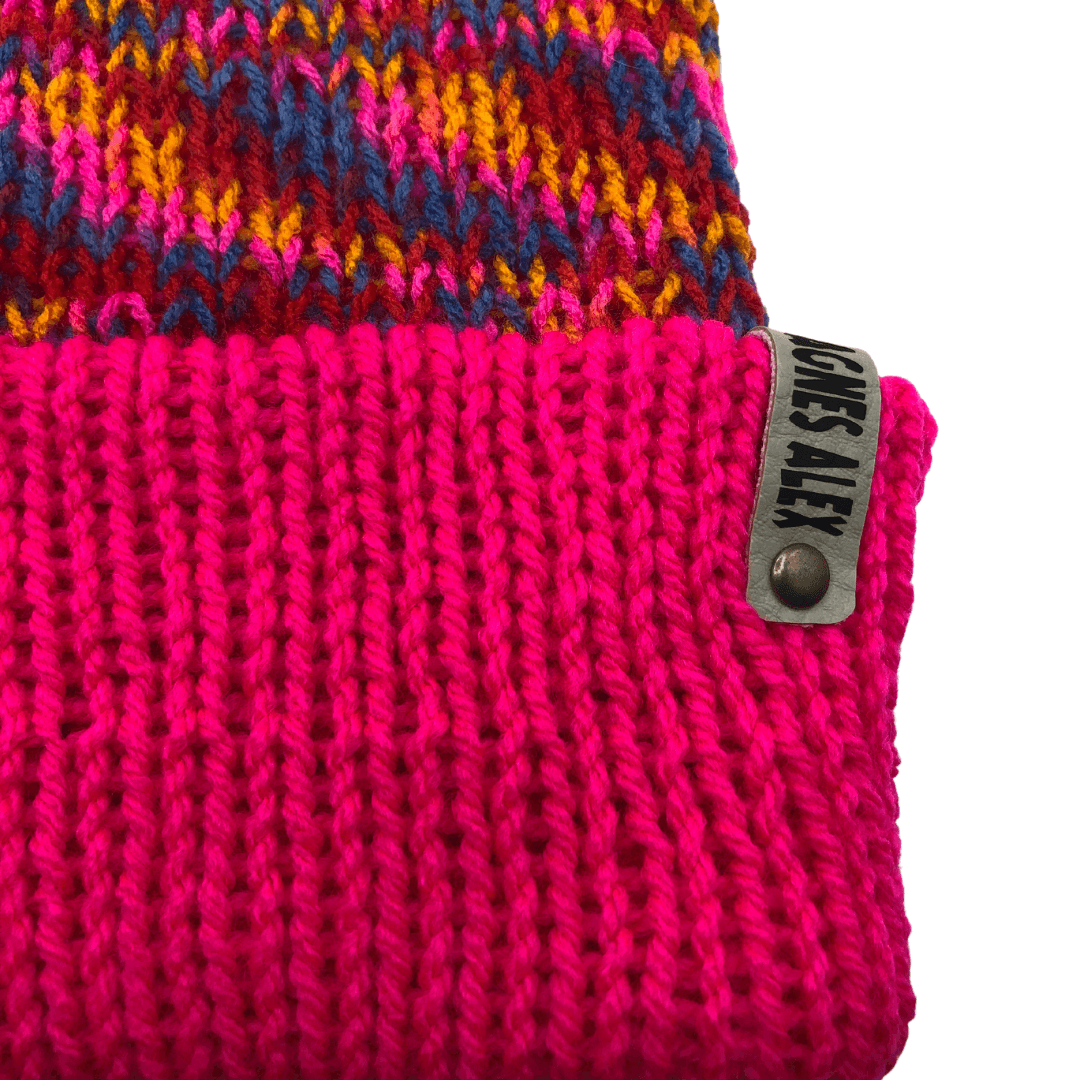 Crail Beanie Bobble Hat - AGNES ALEX