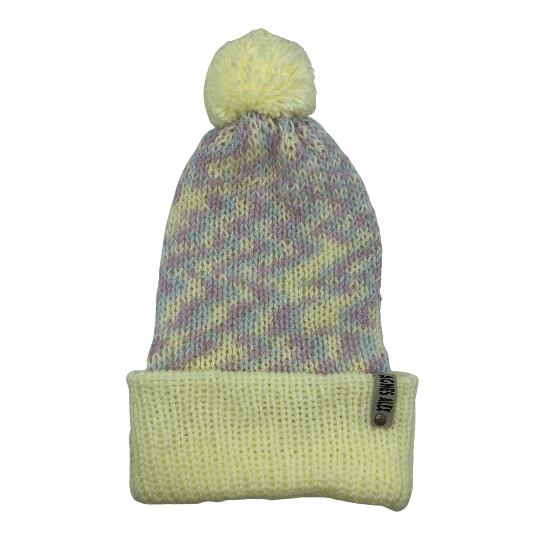 Gigi Lemon Beanie Bobble Hat - AGNES ALEX