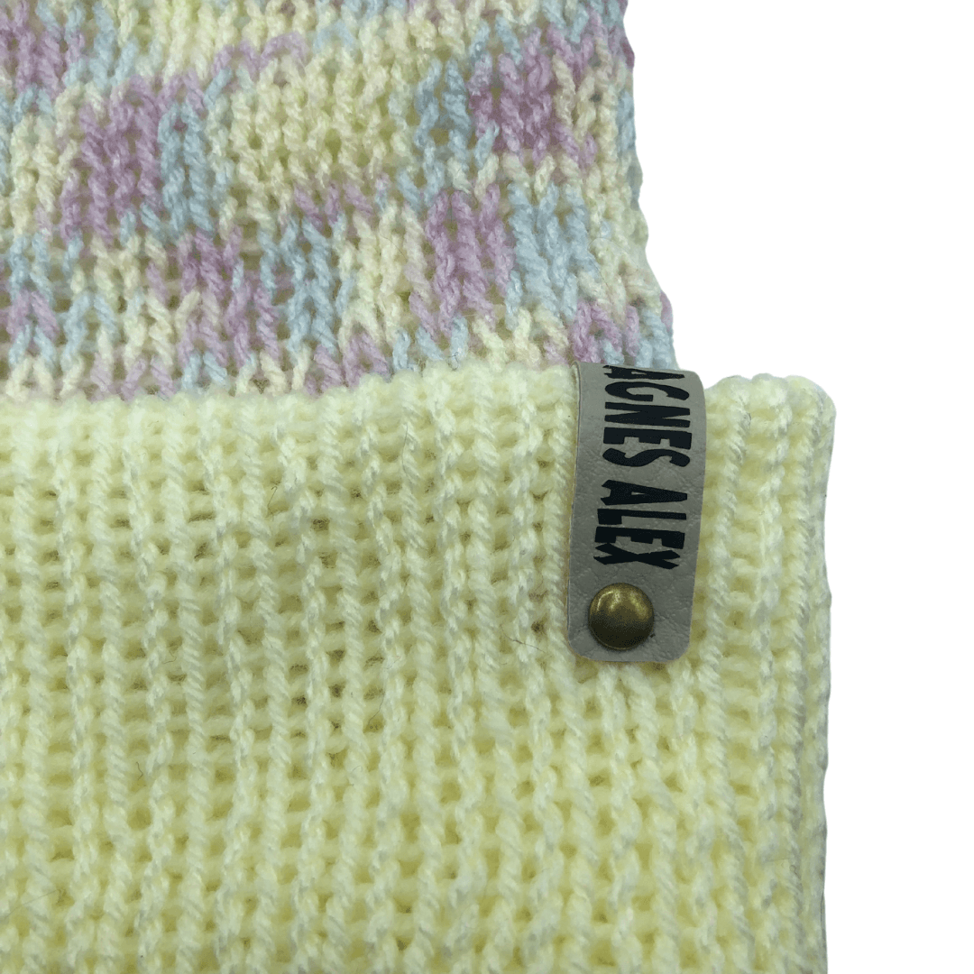 Gigi Lemon Beanie Bobble Hat - AGNES ALEX