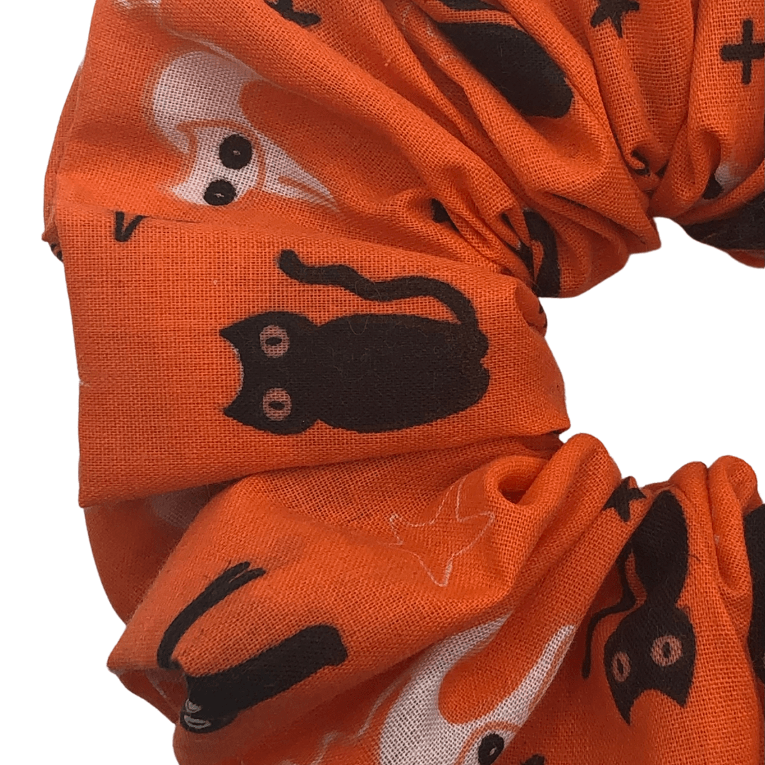 Halloween Scrunchie Orange - AGNES ALEX