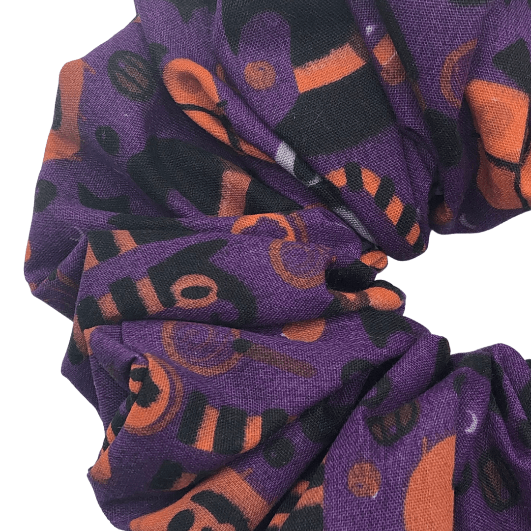 Halloween Scrunchie Purple - AGNES ALEX