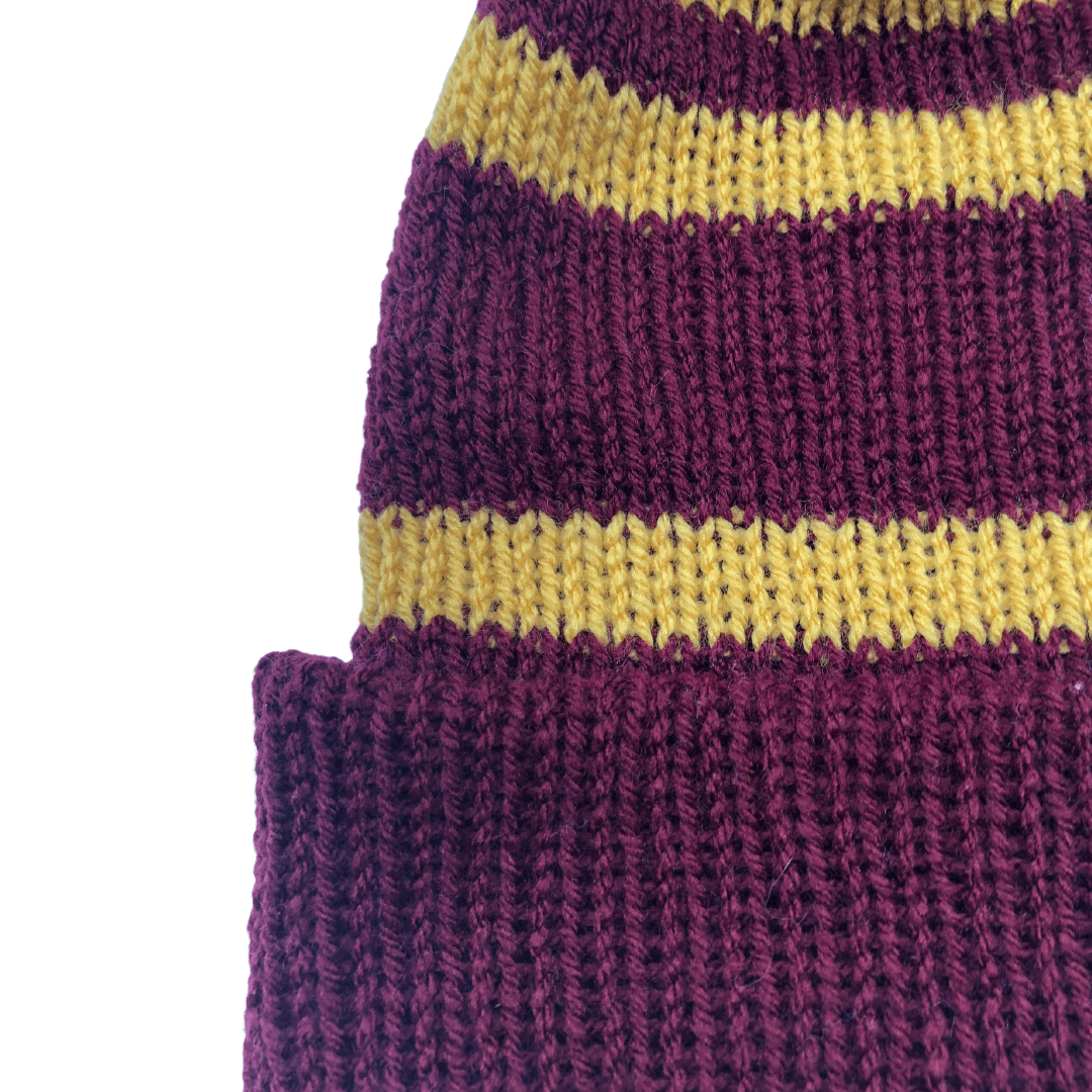 Harry Potter House Gryffindor Beanie Bobble Hat - AGNES ALEX