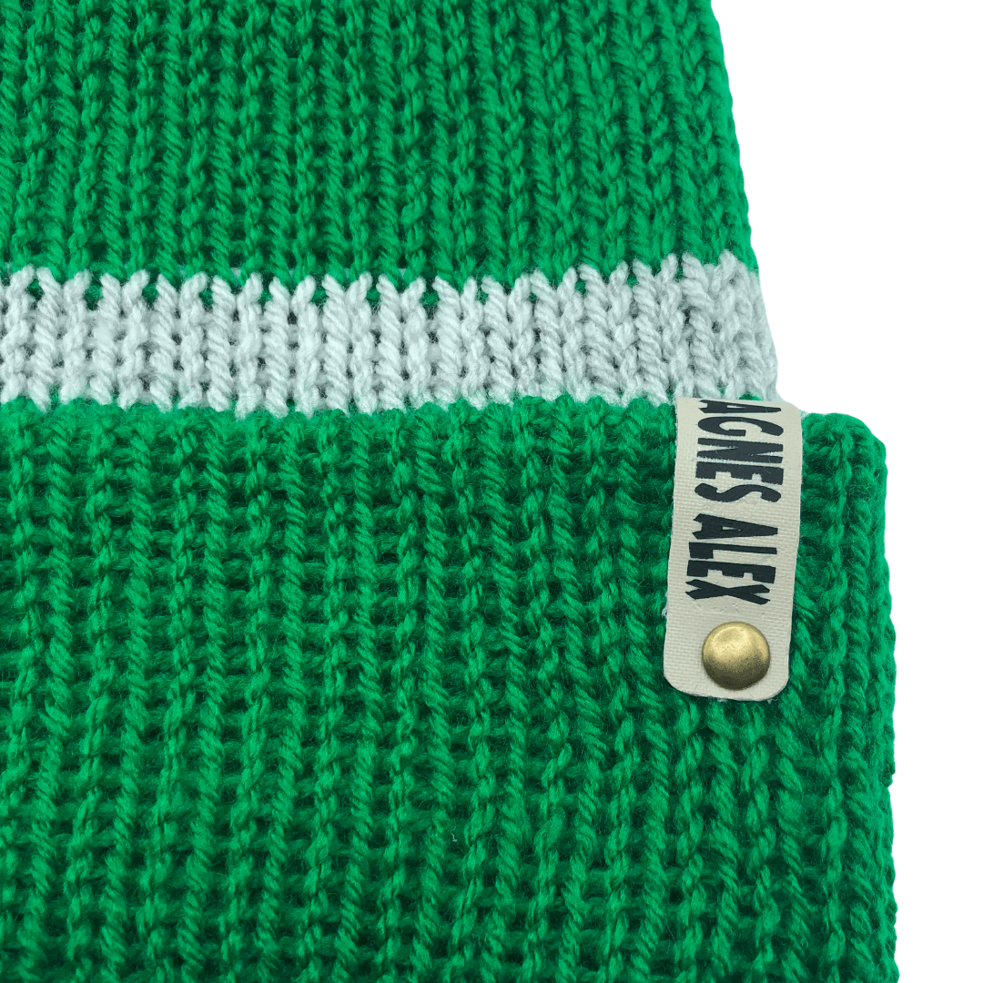 Harry Potter House Slytherin Beanie Bobble Hat - AGNES ALEX