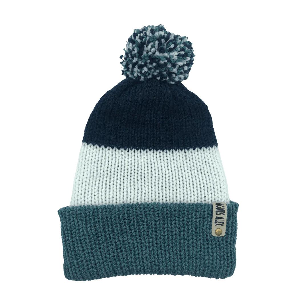 Hector Beanie Bobble Hat - AGNES ALEX