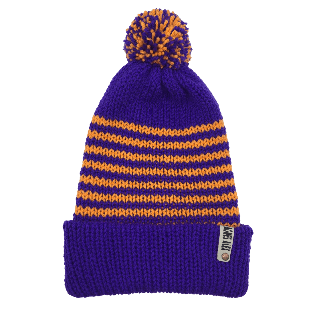 Munro Beanie Bobble Hat - AGNES ALEX