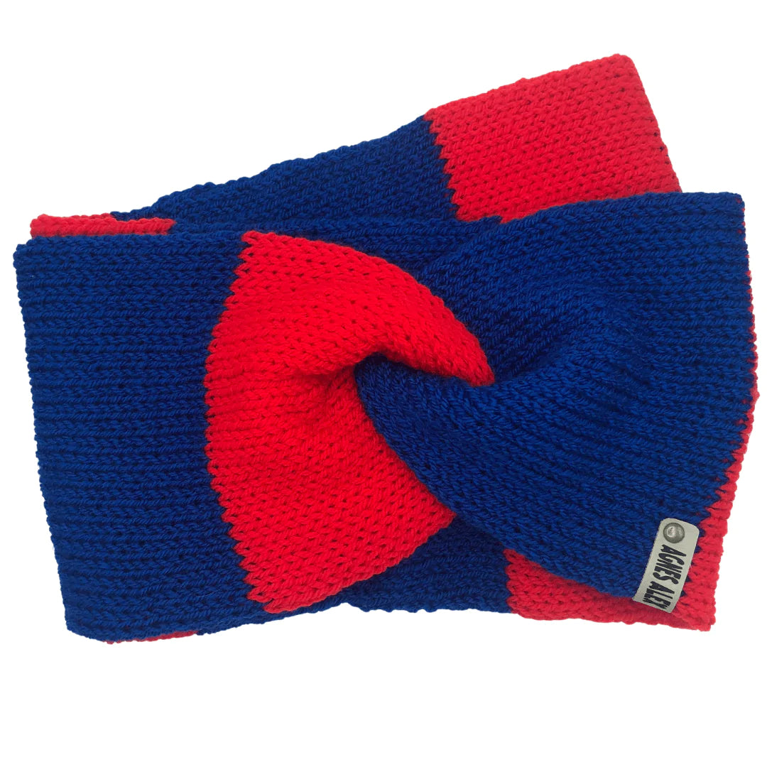 Oban Scarf Blue/Red - AGNES ALEX