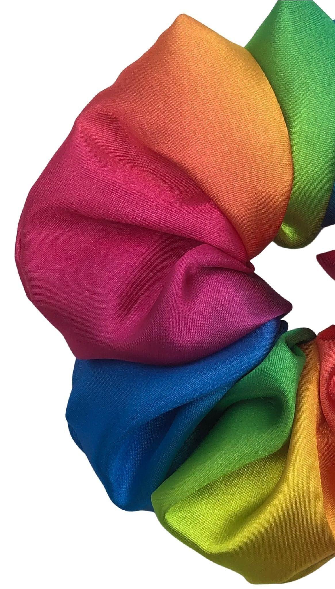 Rainbow Scrunchie Medium - AGNES ALEX