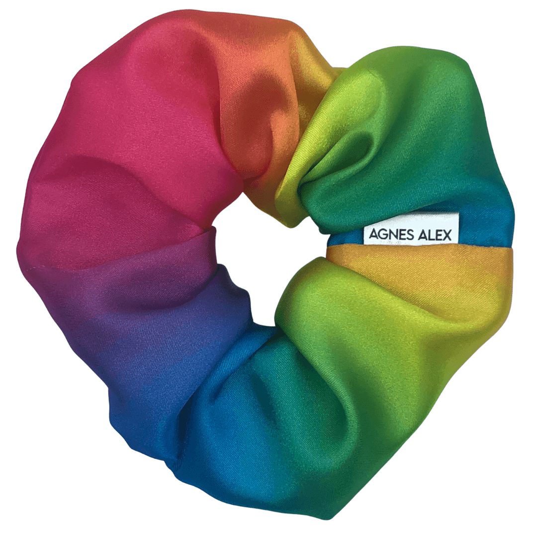 Rainbow Scrunchie Mini - AGNES ALEX