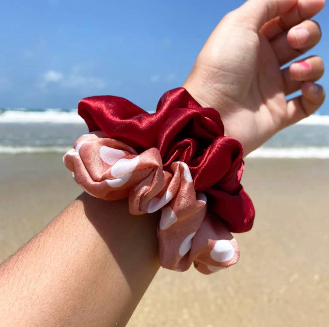 Rose Scrunchie Medium - AGNES ALEX