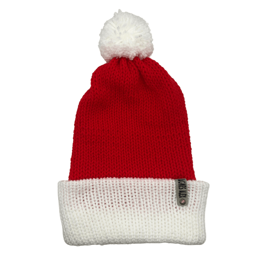 Santa Claus Beanie Bobble Hat - AGNES ALEX