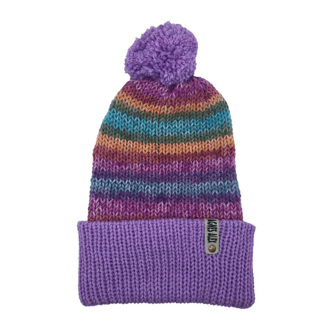 Scarba Beanie Bobble Hat - AGNES ALEX